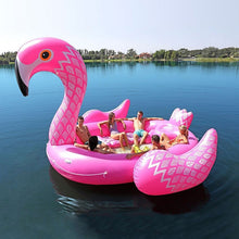 Load image into Gallery viewer, 6 Person Inflatable Giant Peacock Pool Float Island