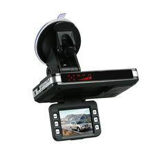 Load image into Gallery viewer, Anti Radar Detector Car DVR 2 in 1 720P Dash Cam Radar Speed Detector with Full Band Mute Button, Loop, G-Sensor