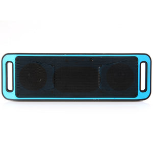 K812 Portable Bluetooth V2.1 Stereo Speaker with Built-in FM Radio,Microphone, TF Card AUX Slot