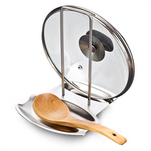 Load image into Gallery viewer, Stainless Steel Spoon Holder and Lid Rest