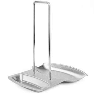Stainless Steel Spoon Holder and Lid Rest
