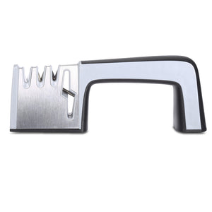ZHAOLIDA 4 in 1 Stainless Steel Knife Scissor Sharpener