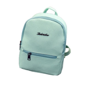 Mochilas Womens Backpack Solid Color