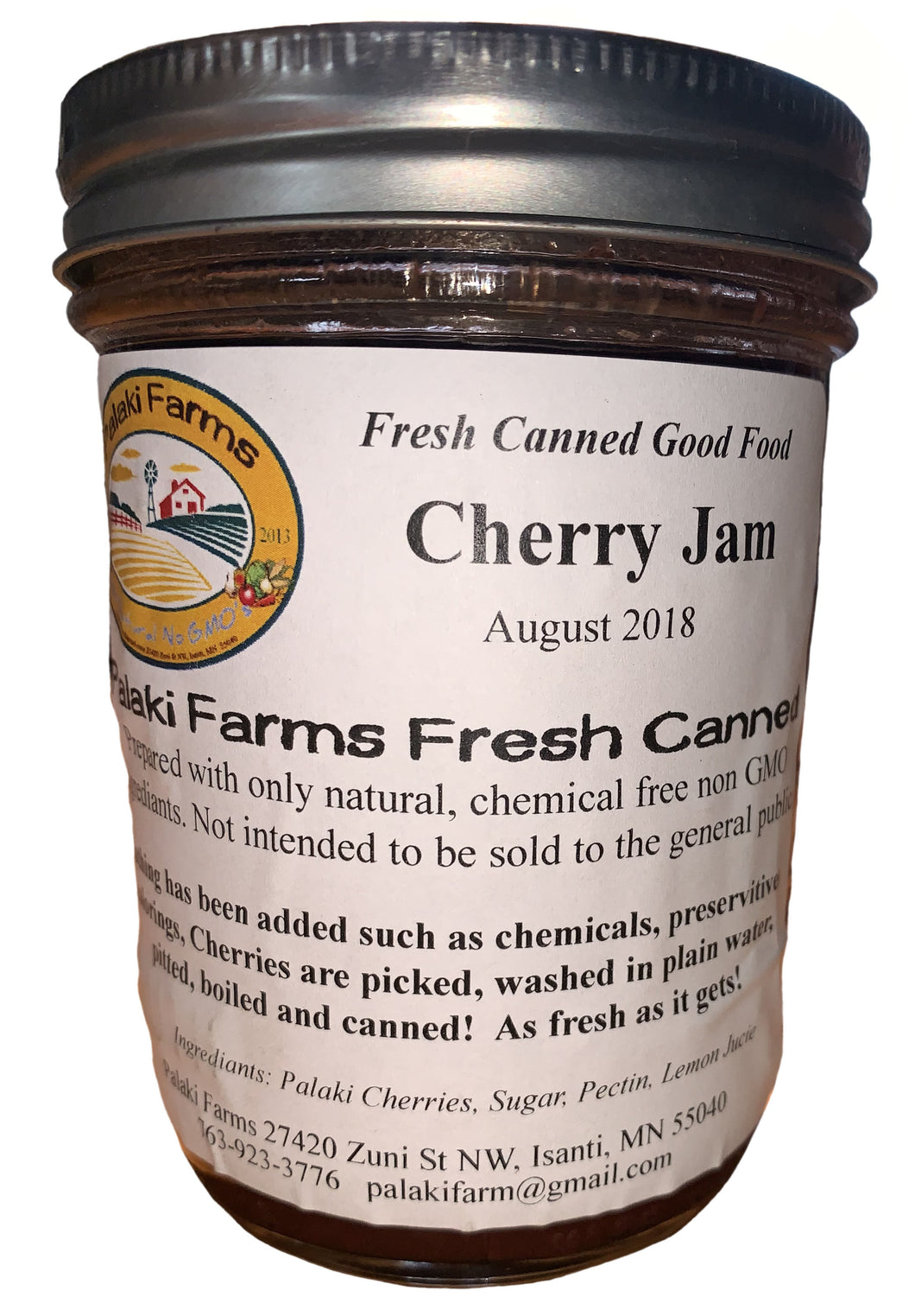 Palaki Farms Cherry Jam