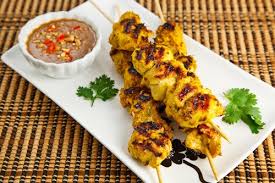 Chicken Satay Party Plate