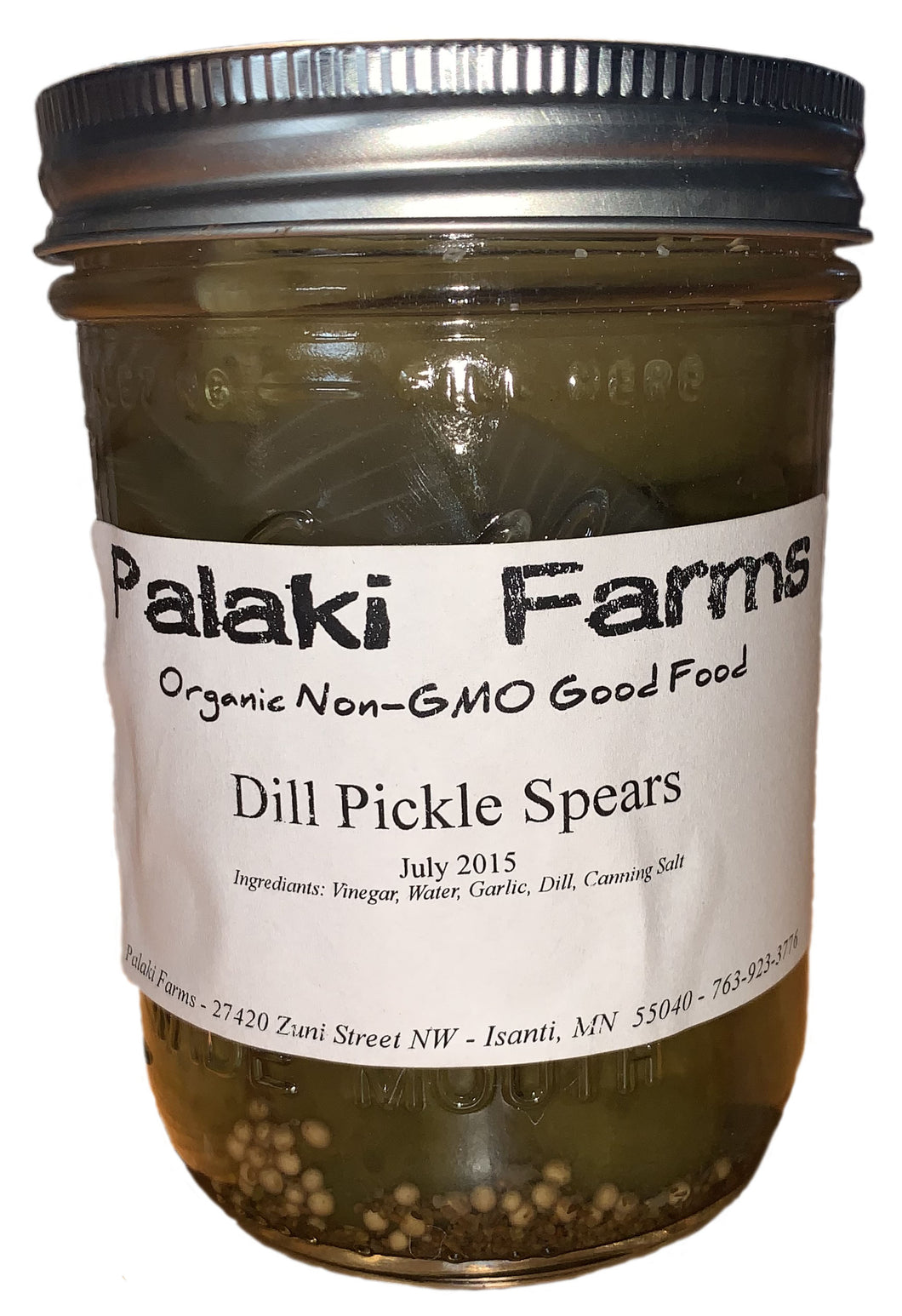 Palaki Farms Dill Pickle Spears