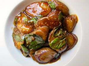 Eggplant Vegetarian/Chicken/Pork/Shrimp Stir Fry Party Plate