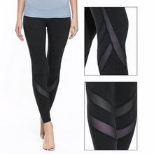 Load image into Gallery viewer, Womens White/Black Sport Yoga Pants