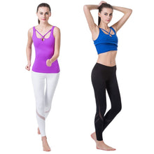 Load image into Gallery viewer, Womens White/Black Sport Yoga Pants