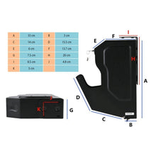 Load image into Gallery viewer, Biometric Fingerprint Safe Box Cold-rolled Steel Gun Strongbox with Keys Too