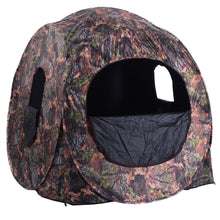 Load image into Gallery viewer, Portable Pop up Ground Camo Hunting Blind Enclosure