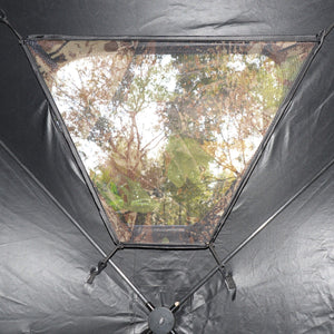 Ground Hunting Blind Portable Pop up Camo Hunter Mesh