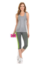 Load image into Gallery viewer, Diamante Women&#39;s Power Flex Yoga Pant Legging Sportswear