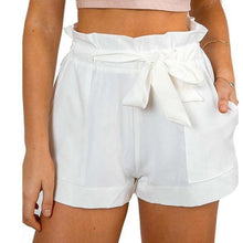 Load image into Gallery viewer, High Waist Womens Shorts Wide Leg