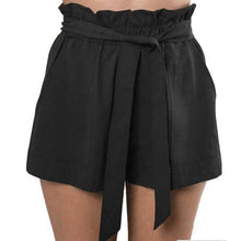 Load image into Gallery viewer, High Waist Womens Shorts Wide Leg