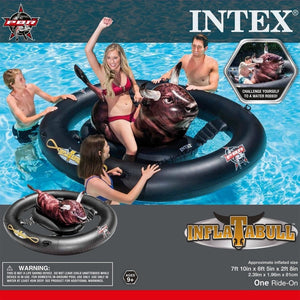 Egoes INTEX Swimming Pool Beach Lake Inflatabull Rodeo Bull Ride-On Float