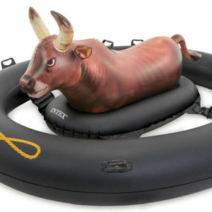 Egoes INTEX Swimming Pool Beach Lake Inflatabull Rodeo Bull Ride-On Float